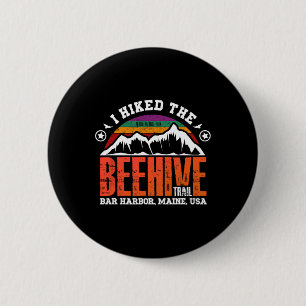 Badge Rond 5 Cm J'ai parcouru le sentier Beehive à pied - Parc nat