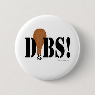 Badge Rond 5 Cm J'Ai Thanksgiving Dibs Funky Holiday Motto