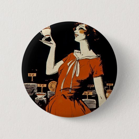 Badge Rond 5 Cm J'Ai Trouvé Un Million De Dollars De Bébé (Devant)