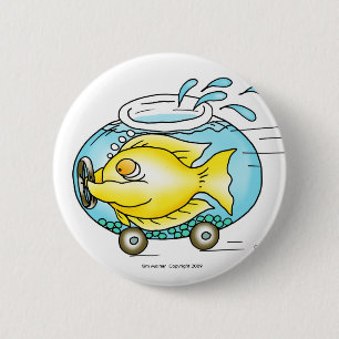 Badge Rond 5 Cm J'ai un besoin de vitesse !