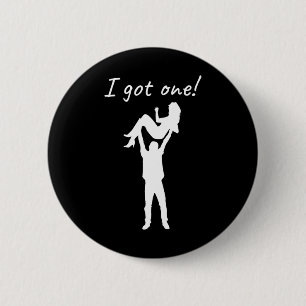 Badge Rond 5 Cm J'ai un marié de la mariée drôle Bachelor Party de
