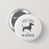 Badge Rond 5 Cm J'ai un petit évier (Devant & derrière)