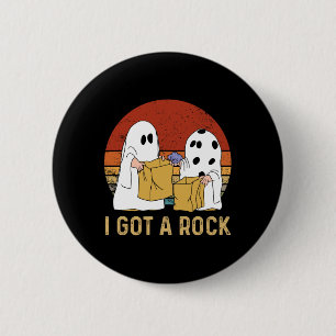 Badge Rond 5 Cm J'Ai Une Chemise Rocheuse Halloween Trick Ou Treat