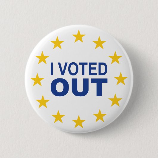 Badge Rond 5 Cm J'ai voté (Devant)