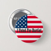 Badge Rond 5 Cm J'ai voté pour Bartlet - l'aile occidentale (Devant & derrière)