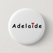 Badge Rond 5 Cm J'aime Adelaide (Devant)