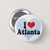 Badge Rond 5 Cm J'aime Atlanta (Devant & derrière)