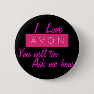 Badge Rond 5 Cm J'AIME Avon
