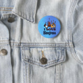 BADGE ROND 5 CM J'AIME BLUEGRASS-BUTTON (En situation)