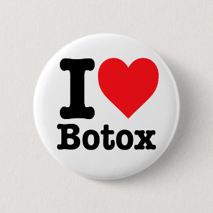 Badge Rond 5 Cm "J'aime Botox"