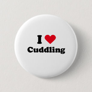 Badge Rond 5 Cm J'aime caresser