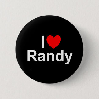 Badge Rond 5 Cm J'aime (coeur) Randy