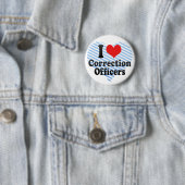 Badge Rond 5 Cm J'aime des dirigeants de correction (En situation)
