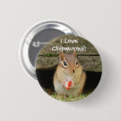 Badge Rond 5 Cm J'aime des tamia ! (Devant & derrière)