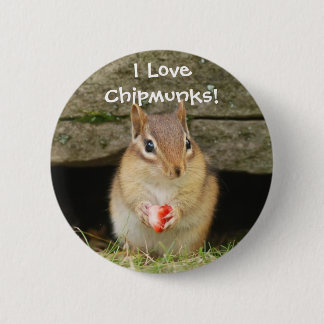 Badge Rond 5 Cm J'aime des tamia !