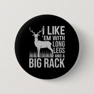 Badge Rond 5 Cm J'Aime Em Avec De Longues Jambes Et De Grosses Cha