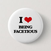 Badge Rond 5 Cm J'aime être plaisant (Devant)