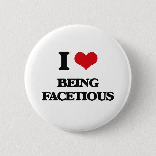 Badge Rond 5 Cm J'aime être plaisant (Devant)