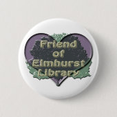 Badge Rond 5 Cm J'aime FOEL (Devant)