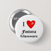 Badge Rond 5 Cm J'aime Fostoria (Devant & derrière)