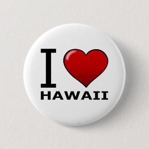 BADGE ROND 5 CM J'AIME HAWAÏ