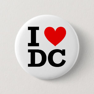 Badge Rond 5 Cm J'aime la conception de C.C