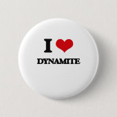 Badge Rond 5 Cm J'aime la dynamite (Devant)