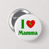 Badge Rond 5 Cm J'aime la maman (Devant & derrière)