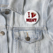 Badge Rond 5 Cm J'aime la viande (En situation)