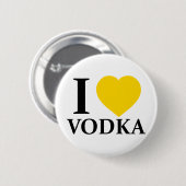 Badge Rond 5 Cm J'aime la vodka (Devant & derrière)