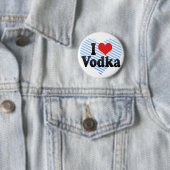 Badge Rond 5 Cm J'aime la vodka (En situation)