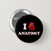 Badge Rond 5 Cm j'aime l'anatomie (Devant & derrière)