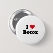 Badge Rond 5 Cm J'aime le botox (Devant & derrière)