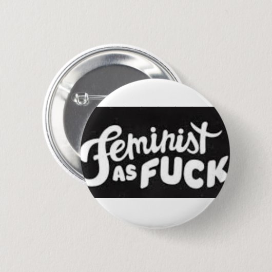 Badge Rond 5 Cm j'aime le féminisme (Devant & derrière)