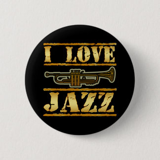 BADGE ROND 5 CM J'AIME LE JAZZ