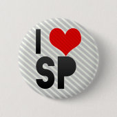 Badge Rond 5 Cm J'aime le PS (Devant)