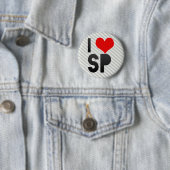 Badge Rond 5 Cm J'aime le PS (En situation)