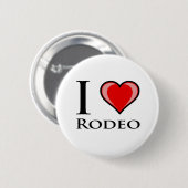 Badge Rond 5 Cm J'aime le rodéo (Devant & derrière)
