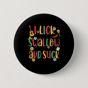 Badge Rond 5 Cm J'Aime Le Sel Avaler La Tequila Cinco De Mayo