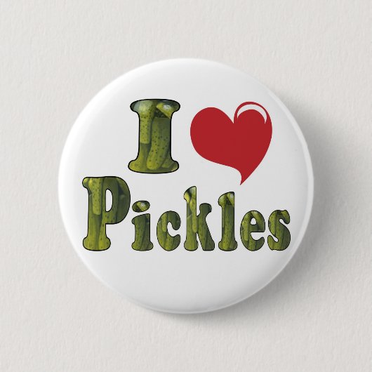 Badge Rond 5 Cm J'aime les chicelles (Devant)