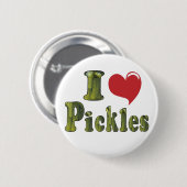 Badge Rond 5 Cm J'aime les chicelles (Devant & derrière)