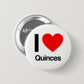 Badge Rond 5 Cm j'aime les coings (Devant & derrière)