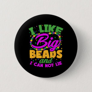 Badge Rond 5 Cm J'Aime Les Grandes Perles Et Je Ne Peux Pas Mentir