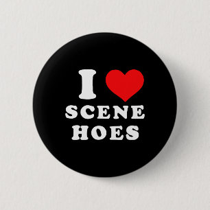 Badge Rond 5 Cm J'aime les salopes de la scène Joyeux Noël
