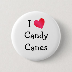 Badge Rond 5 Cm J'aime les Sucres de canne