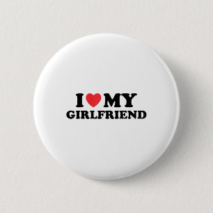 Badge Rond 5 Cm J'Aime Ma Fille Chaude Je Coeur Ma Fille Chaude