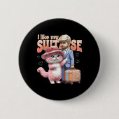 Badge Rond 5 Cm J'Aime Ma Vidéo Sootcase Byrron Donald Trump Winne (Devant)