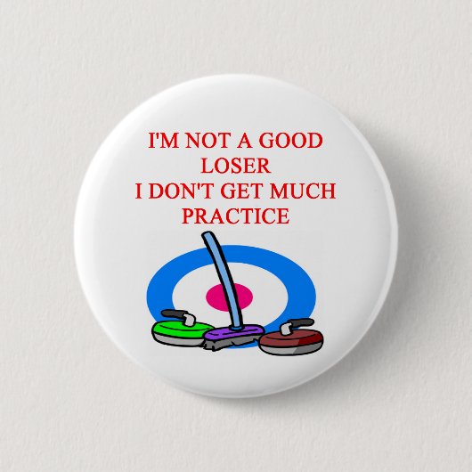 Badge Rond 5 Cm j'aime me courber (Devant)