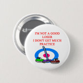 Badge Rond 5 Cm j'aime me courber (Devant & derrière)