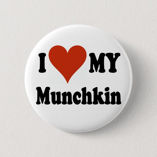 Badge Rond 5 Cm J'aime mes marchandises de Munchkin (Devant)
